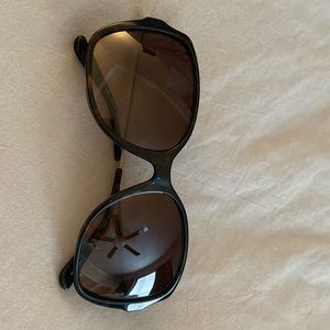 Polarized tortoise color Tory Burch sunglasses
